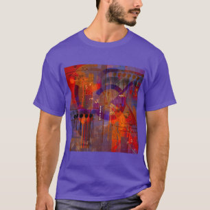 Camiseta Perspectiva Geométrica T-Shirt