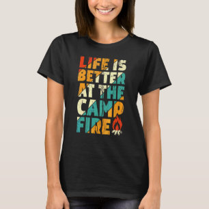 Camiseta Perto da Fogueira Camping Vitange