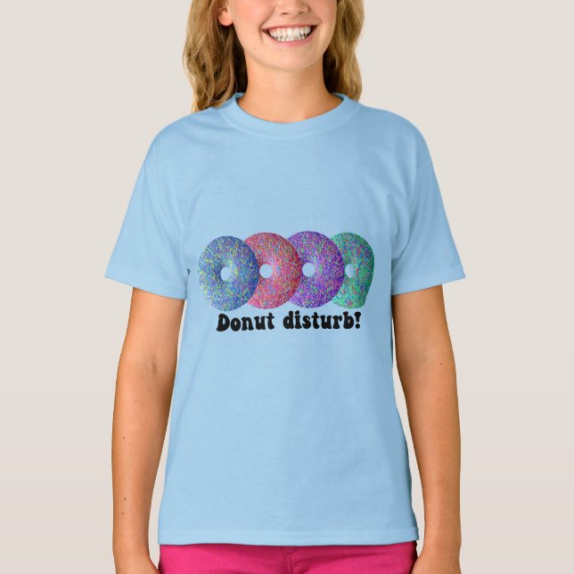 Camiseta Perturbação da rosquinha (Frente)