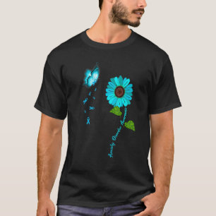 Camiseta Perturbação de Ansiedade Sensibilização Borboleta