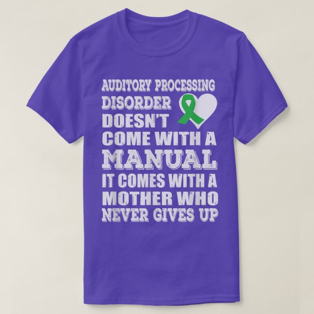 Camiseta Perturbação de Processamento Auditório Awarene Ver (Frente do Design)