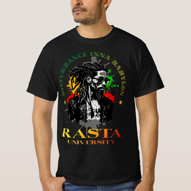 Camiseta Perturbação na Babilônia na Universidade de Rasta (Frente)