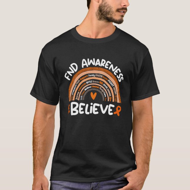 Camiseta Perturbação Neurológica Funcional Mês de Sensibili (Frente)