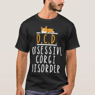Camiseta Perturbação Obsessiva Corgi Corgi Pet Corgi