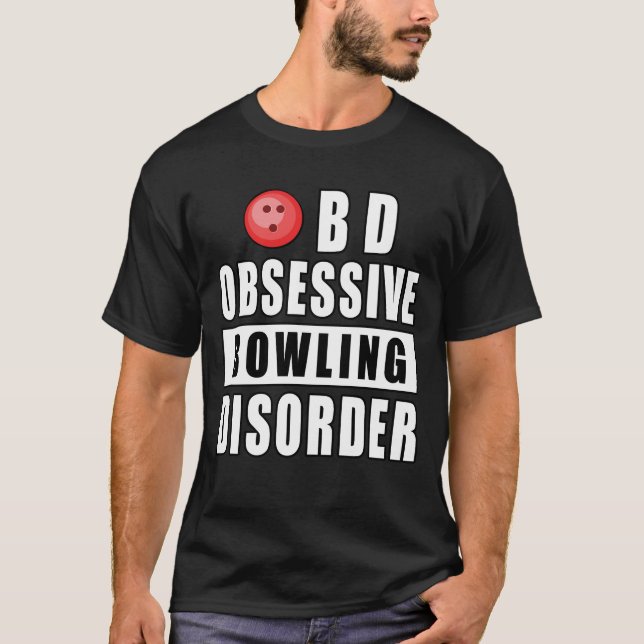Camiseta Perturbação Obsessiva da Boliche - Citação Engraça (Frente)