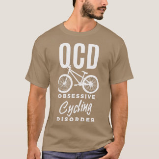 Camiseta Perturbação Obsessiva de Ciclo OCD Cicler Engraçad