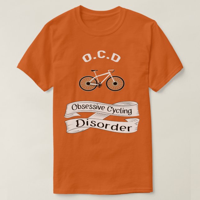 Camiseta Perturbação Obssessiva do Ciclo OCD (Frente do Design)