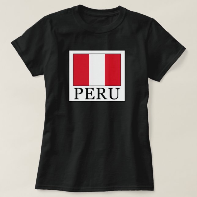 Camiseta Peru (Frente do Design)