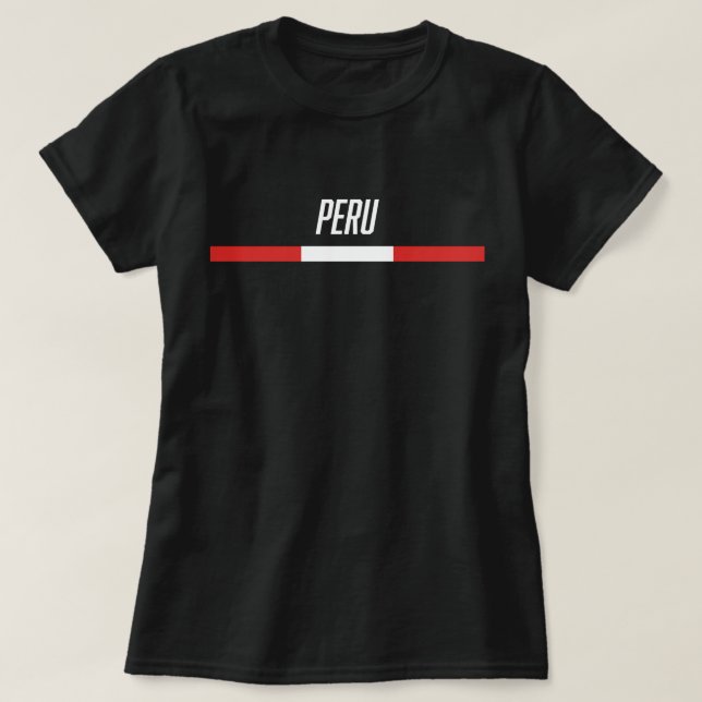 Camiseta Peru (Frente do Design)