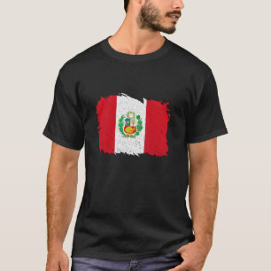 Camiseta Peru Antigo Estandarte Peruano Orgulho Peruano Per