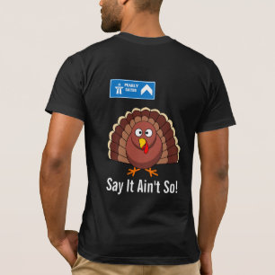 Camiseta Peru Após Cartoon de Ação de Graças