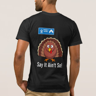 Camiseta Peru Após Cartoon de Ação de Graças
