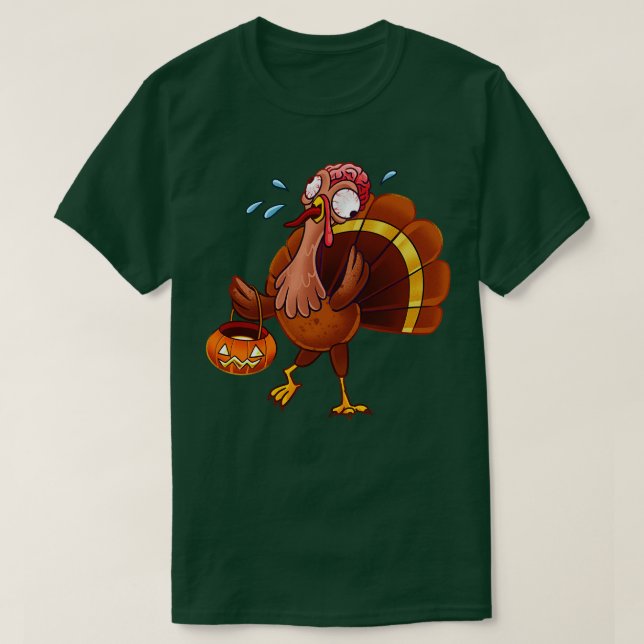 Camiseta Peru Assustador Zumbi (Frente do Design)