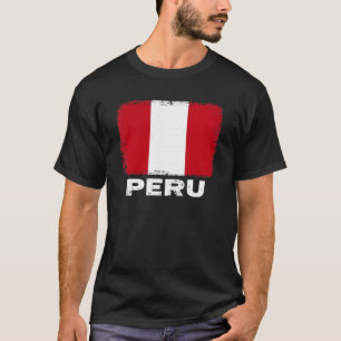 Camiseta Peru: Bandeira apóia Pessoas femininas peruanas