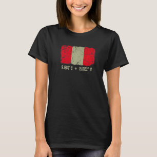Camiseta Peru: Bandeira coordena homens mulheres patrimônio