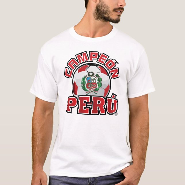 Camiseta Peru Campeon - etiqueta InKa1821 (Frente)