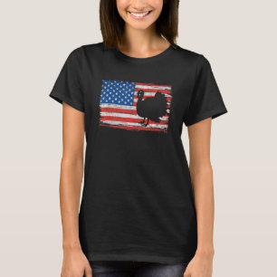 Camiseta Peru com bandeira americana Meninos Meninas Homen