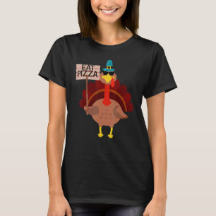 Camiseta Peru Coma Pizza Adulto Vegano Crianças Engraçado D