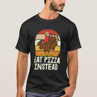 Camiseta Peru Coma Pizza Em Vez Vegano Vegetariano Dia de