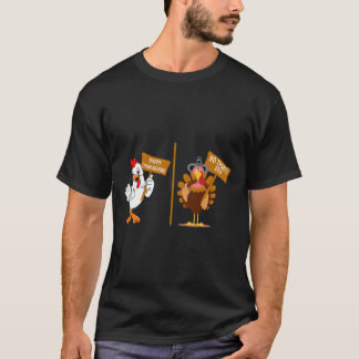 Camiseta Peru de Ação de Graças Sem Obrigado Mal-Humorado D