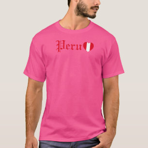 Camiseta Peru Dia da Independência República Del Perú
