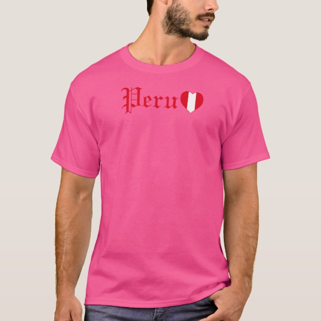 Camiseta Peru Dia da Independência República Del Perú (Frente)
