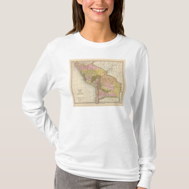Camiseta Peru e Bolívia (Frente)