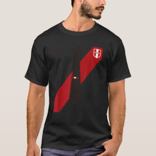 Camiseta Peru: Escudo peruano Casaco de armas Mulheres SOCC