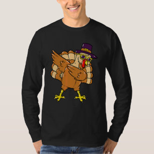 Camiseta Peru fazendo Dabbing no Dia de Ação de Graças Pere