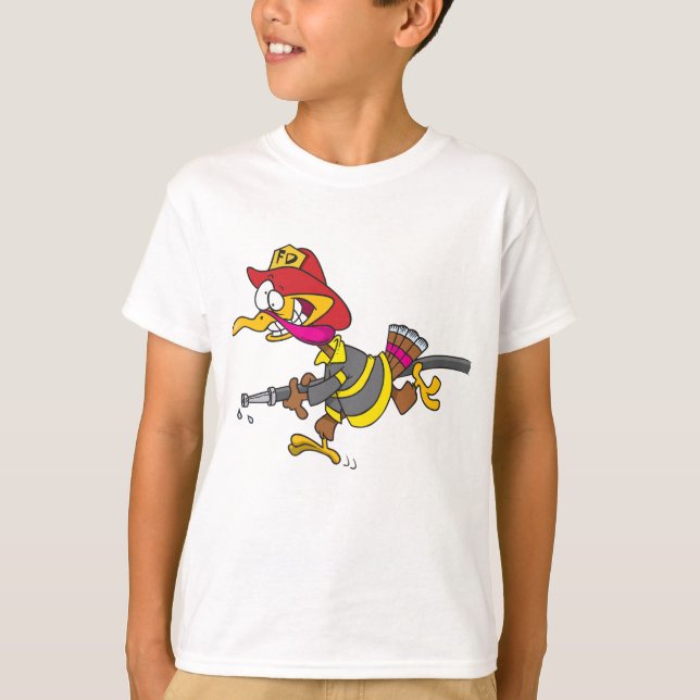 Camiseta Peru Firefighter com Mangueira (Frente)