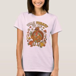 Camiseta Peru Groovy Outono Café