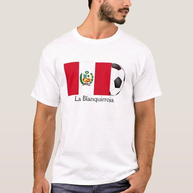 Camiseta Peru "La Blanquirroja" (Frente)