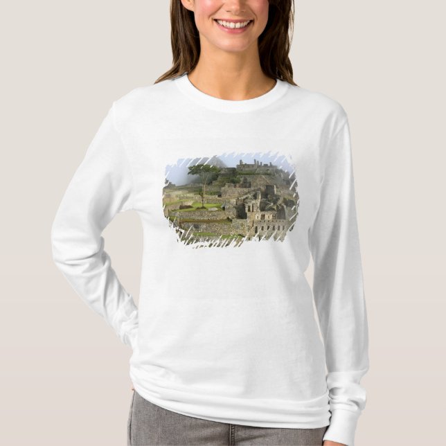 Camiseta Peru, Machu Picchu. A antiga cidadela de (Frente)