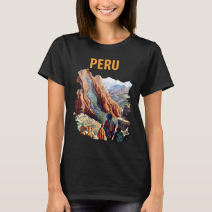 Camiseta Peru Machu Picchu Andes Paisagem Viagem