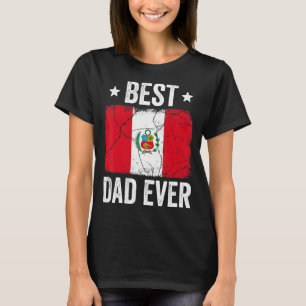 Camiseta Peru: Melhor Pai Peruano Para Homens