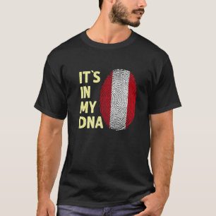 Camiseta Peru: Minha Equipe Peruana De Bandeiras Do Dna