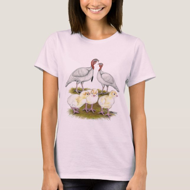 Camiseta Peru Mini Branco Família (Frente)