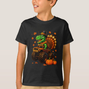Camiseta Peru Trex Caminhão Monstro Dinossauro Outono Dia d
