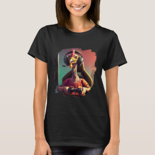 Camiseta Peru Video Game Jogador Dia de Ação de Graças Peru