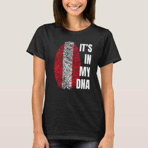 Camiseta Peruana Flag Dna Fingerprint Peru