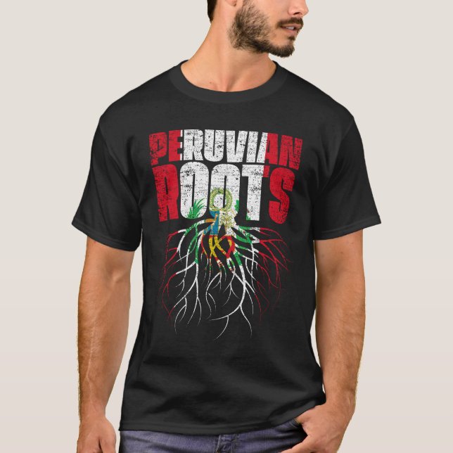 Camiseta Peruana Roots Peru: Patrimônio Peruano (Frente)