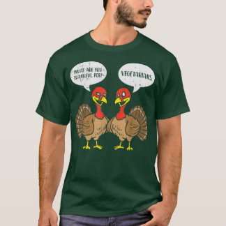 Camiseta Perus Falando com Vegetarianos Agradecidos Ação de