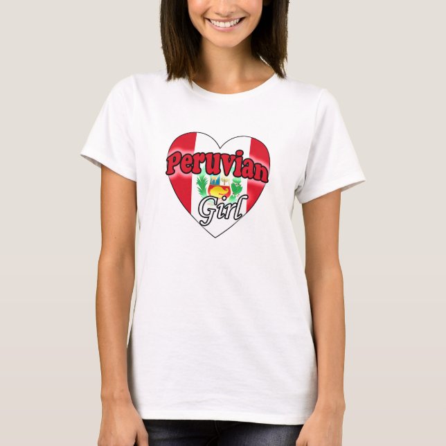 Camiseta Peruvian Girl (Frente)