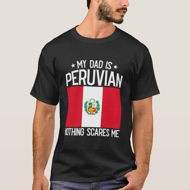 Camiseta Peruvian Roots Peru Heritage For (Frente)