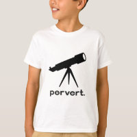 Pervertido com Telescópio Paródia Divertida Humor