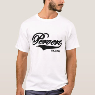 Camiseta Pervertido desde (disponível em 17 cores) o