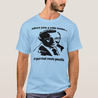 Camiseta Pervertido engraçado