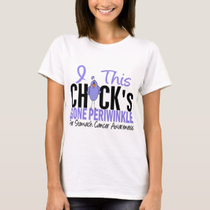 Camiseta Pervinca ida pintinho do cancer de estômago