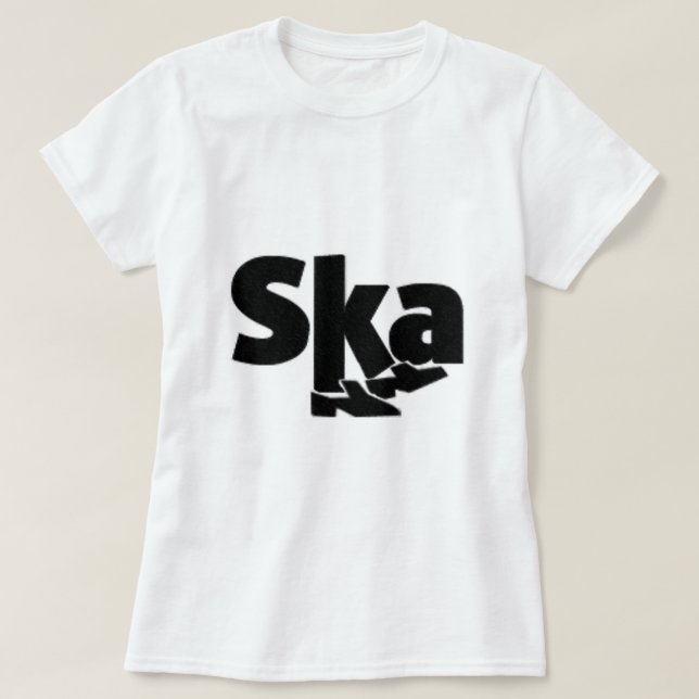 Camiseta Pés de dança de SKA (Frente do Design)