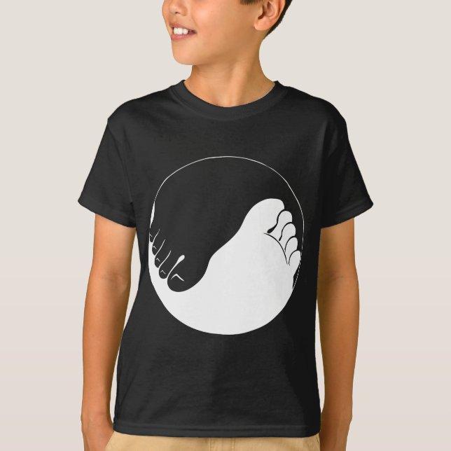 Camiseta Pés de Yin Yang (Frente)